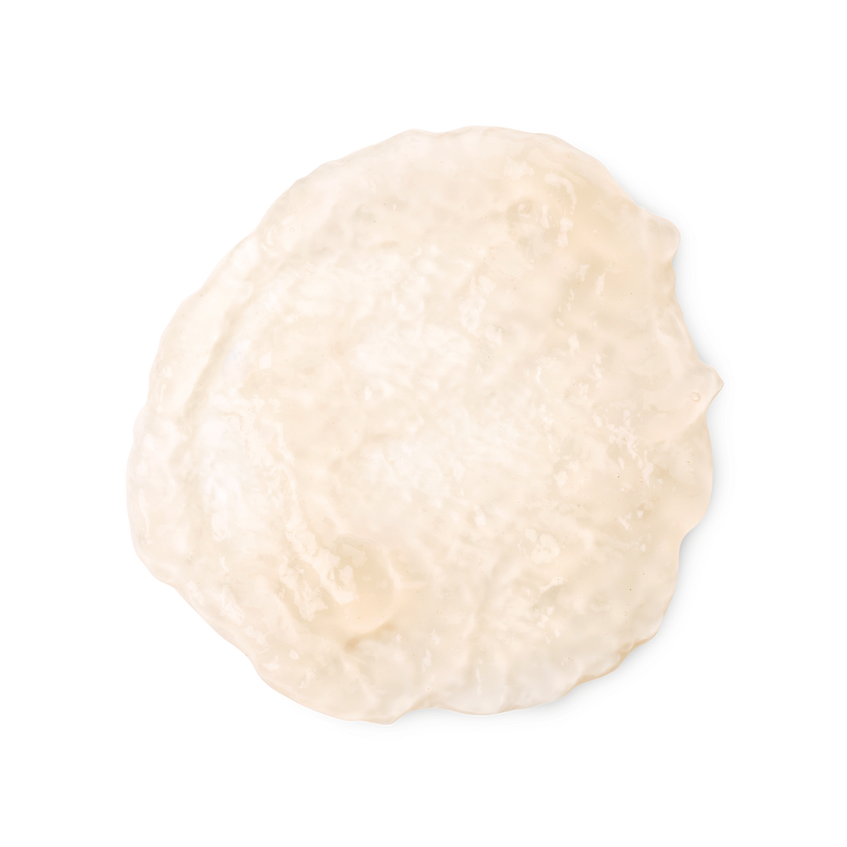 A swatch of thick, clear, jelly-like Grease Lightning spot treatment.